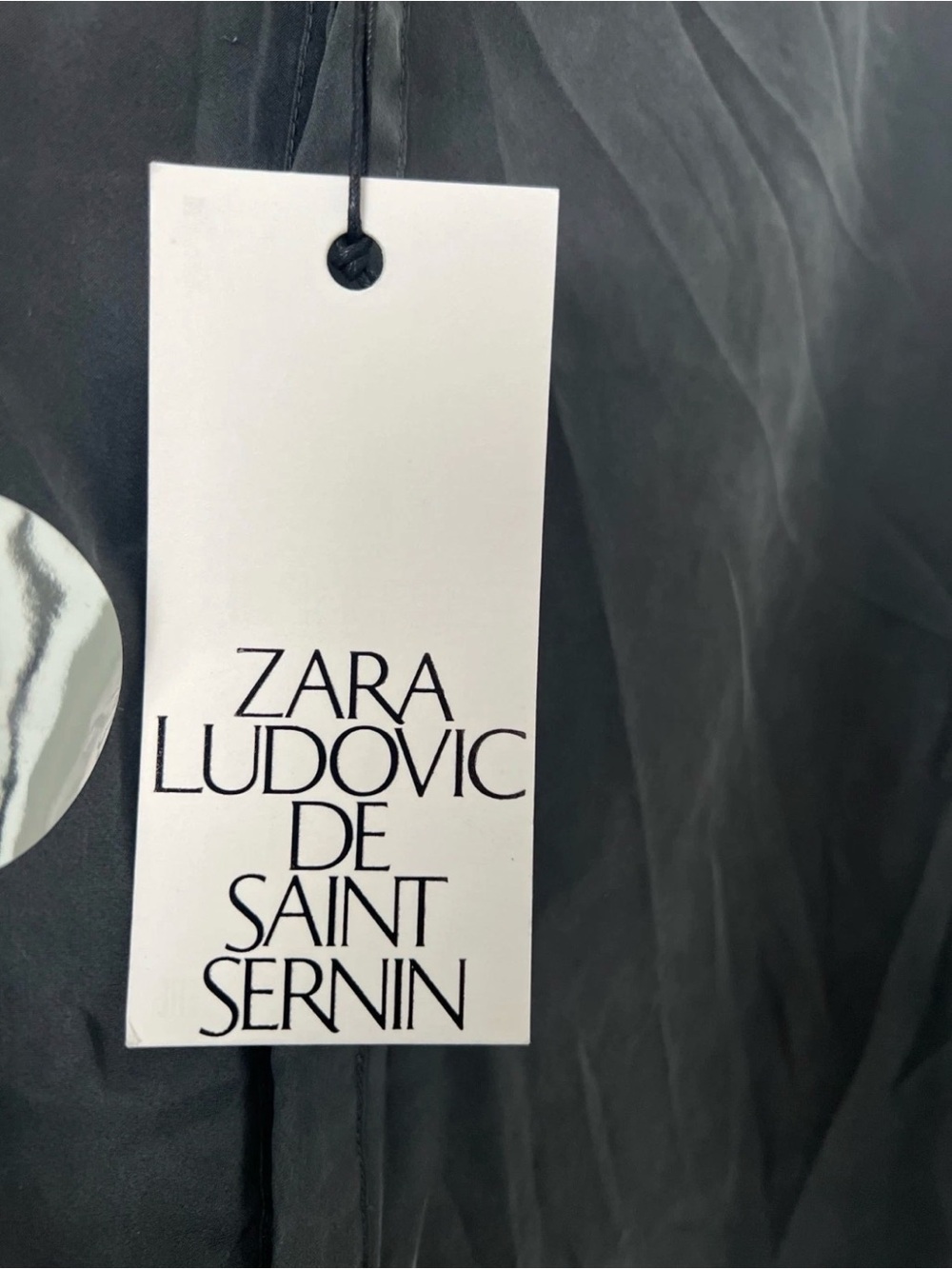 Zara x Ludovic de Saint Sernin Silk shirt. - Picture 2 of 8